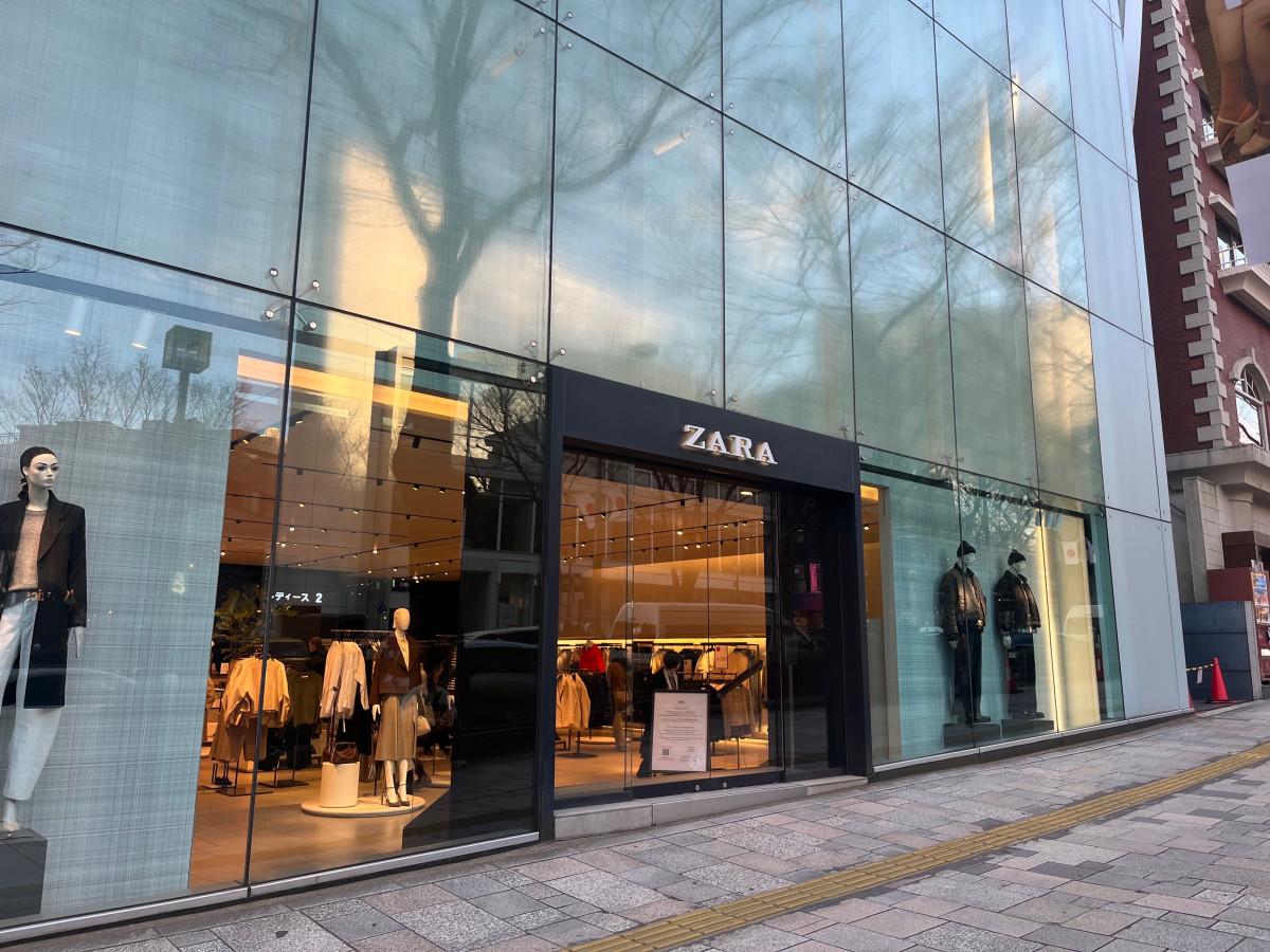 「ZARA原宿店」外観