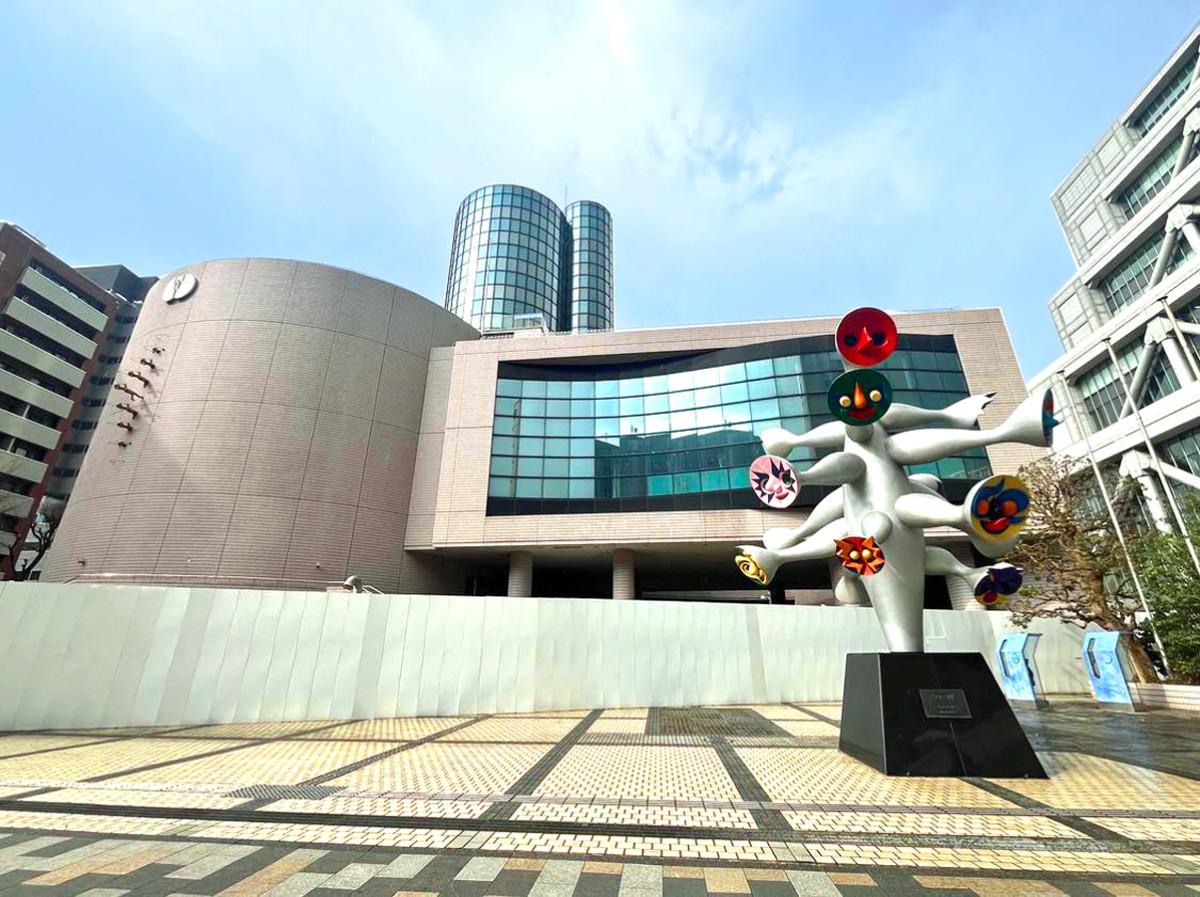 旧「こどもの城」外観（2025年2月撮影）
