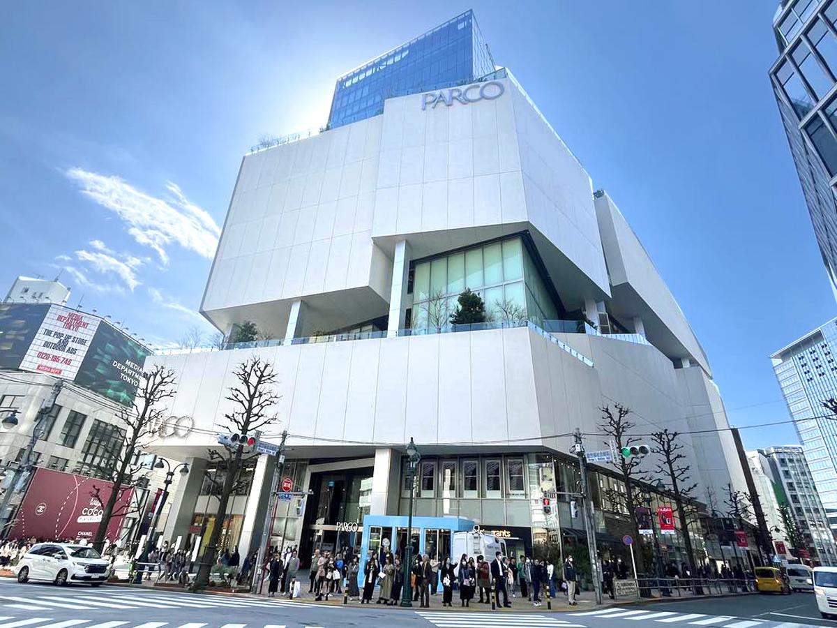 初常設展「THE★JOJO WORLD」が出店する渋谷パルコ（外観）
