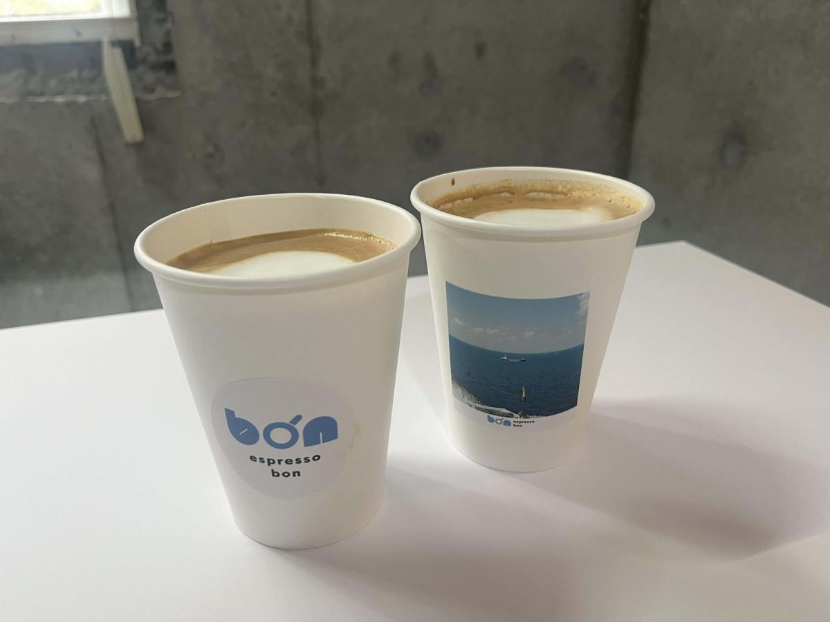 「ESPRESSO BON」で提供するエスプレッソ