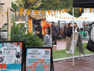幡ケ谷でマルシェイベント「水道道路MARCHE」　住民らが出店