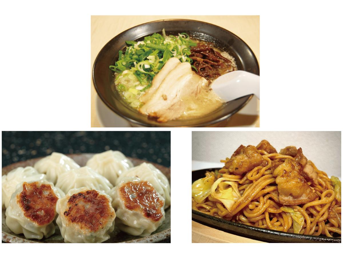 提供するグルメの一部