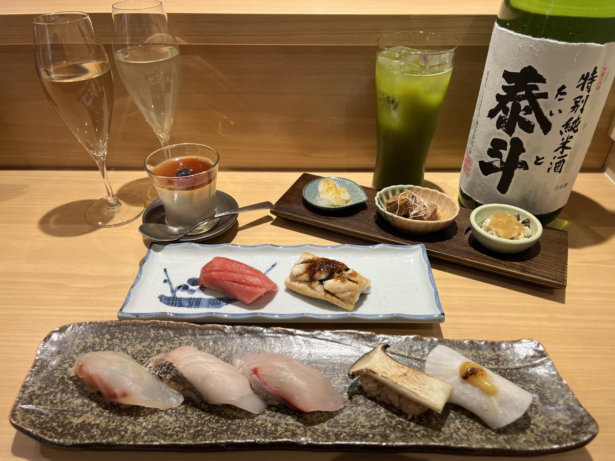 「江戸前仕込み」の握りや発酵食品や野菜を使う店舗限定すしなどをラインアップ