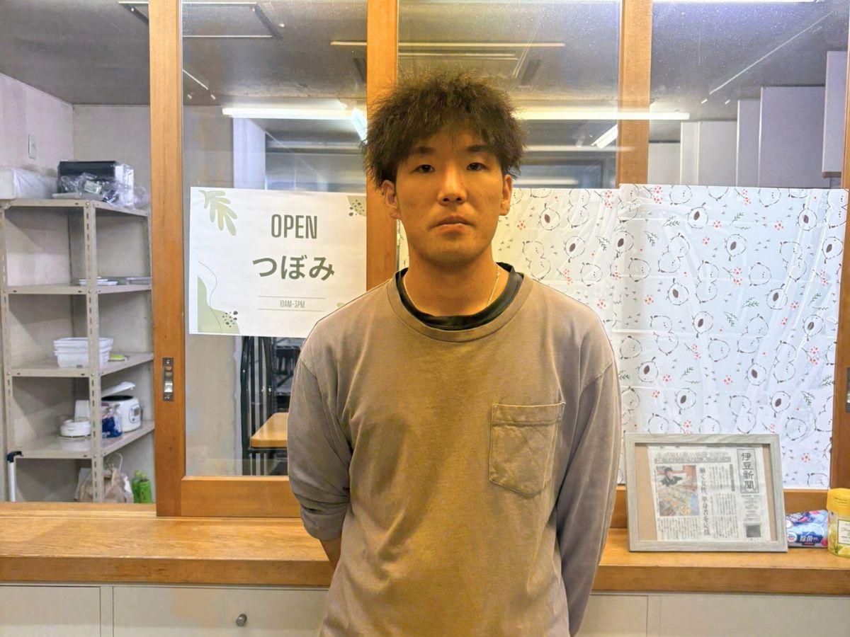 総菜店「つぼみ」店主の野中辰也さん