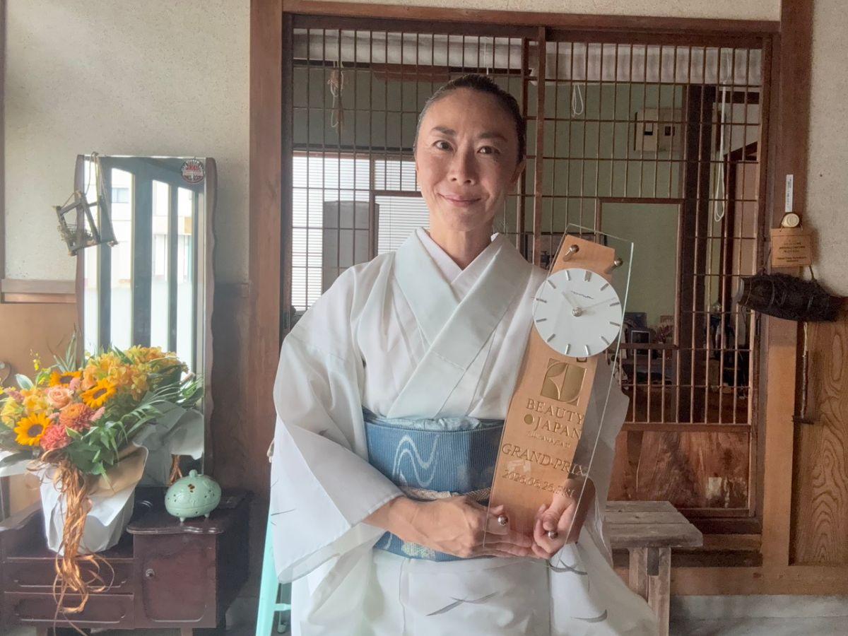 「Beauty Japan FUJIYAMA/EAST 2026」でグランプリを獲得した山口久恵さん
