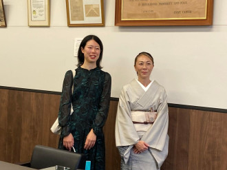 ビューティージャパン地区王者の山口さん、市長表敬し日本大会へ意気込み