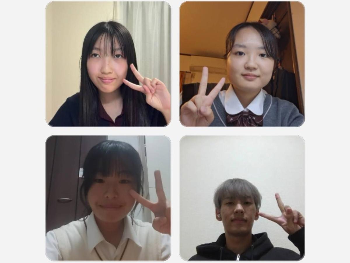 「しもみな」の平野さん（左上）、内藤さん（右上）、藤井さん（左下）、坂本さん（右下）