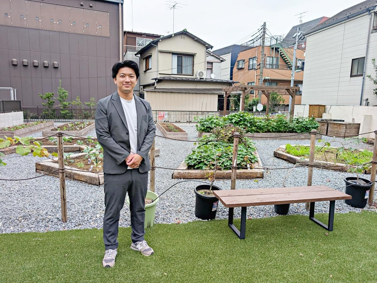 「Green Park TOGOSHI」運営会社プランティオの浅野裕亮さん