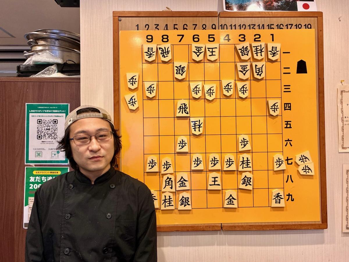 店主の中山佳祐さん