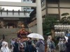 芝大門で「だらだら祭り」 神輿連合渡御は荒天のため中止