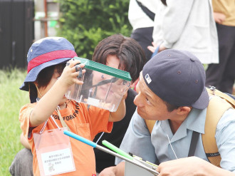 藤沢・長久保公園で「いきもの探検隊」　親子で地域の自然や生物多様性学ぶ