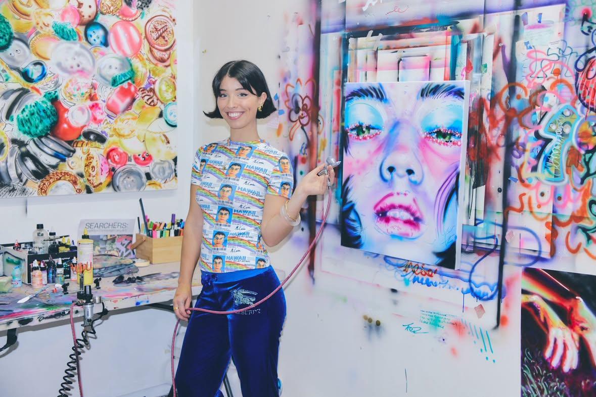 シドニーを拠点に活動するアーティストTr&eacute;sor Muraceさん（写真提供＝ Tr&eacute;sor Murace）