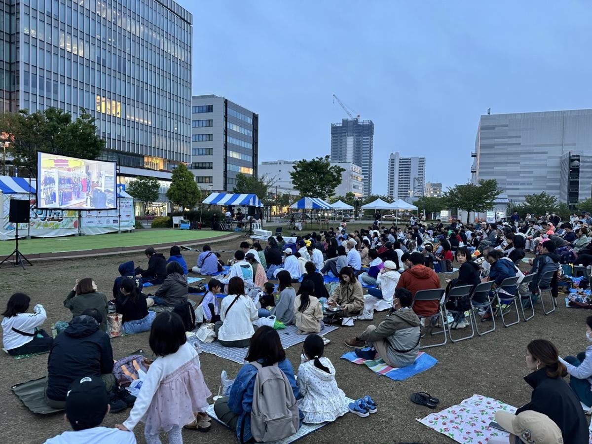 春に開催された「TSUJI CINEMA」の実施の様子