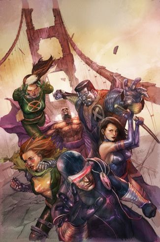Leinil Yuさんが描いた「X-メン」-「Singapore Toy, Games & Comics Convention」