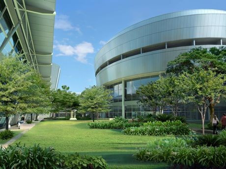 EXPOに増設されるMax Atriaは建築建設庁の「グリーンマーク・スキーム」に準拠する。