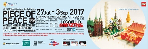 PIECE OF PEACE World Tour「レゴブロック」で作った世界遺産展