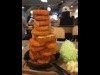 星に新和食店「フライパン食堂」 10枚重ねのカツタワーも
