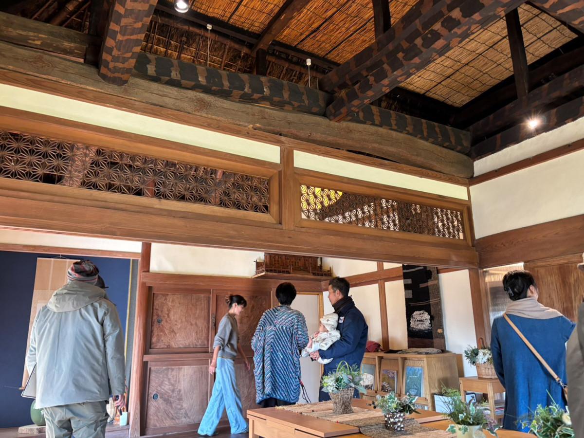 古民家キッチン＆ワークスペース「にこまる」。ワンデイカフェや教室などに利用されている