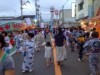 いすみ・大原で「ホットフェスタ」 浴衣姿で300人で黒潮おどり