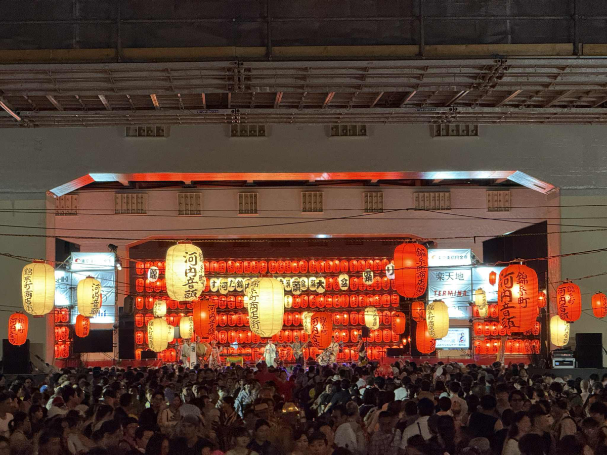 今年も始まった「すみだ錦糸町河内音頭大盆踊り」