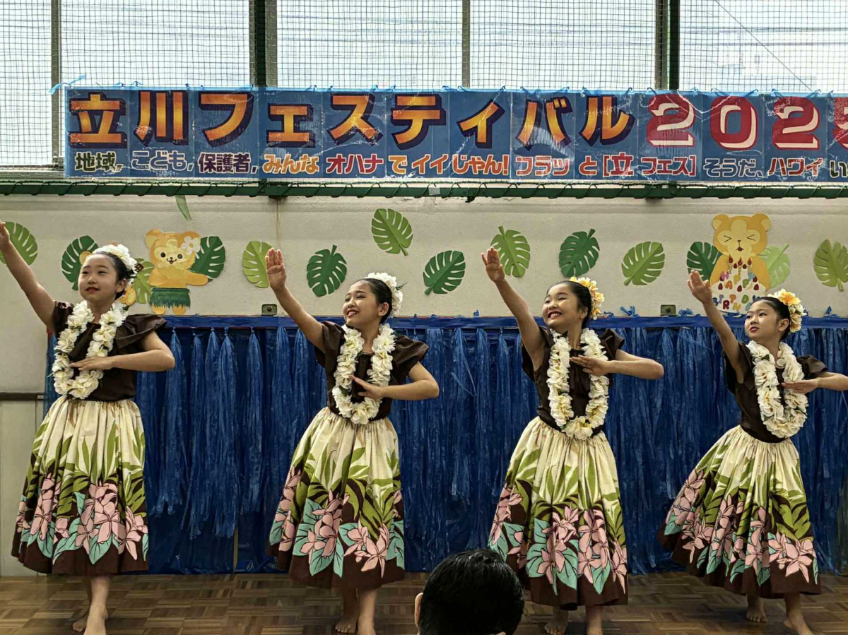 フラダンスの様子