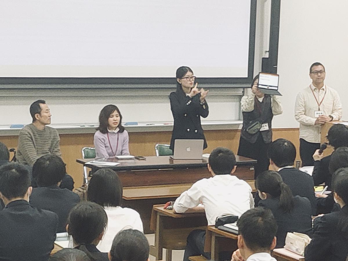 最終回では、障害のある3人を招き、日常生活で直面する課題や工夫について紹介した