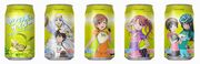 立川で「とある」飲料が新デザイン 市内12カ所の自動販売機で販売