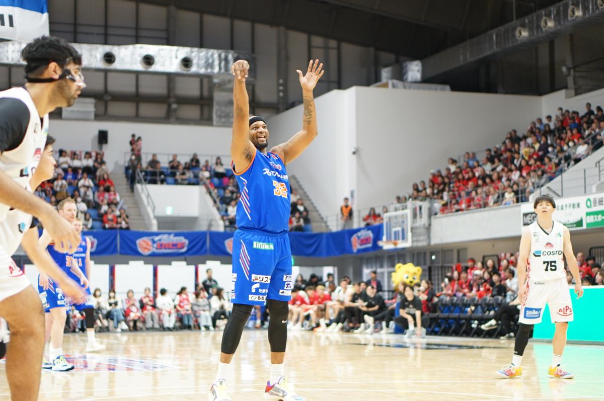 立川ダイス　エドワード・モリス選手