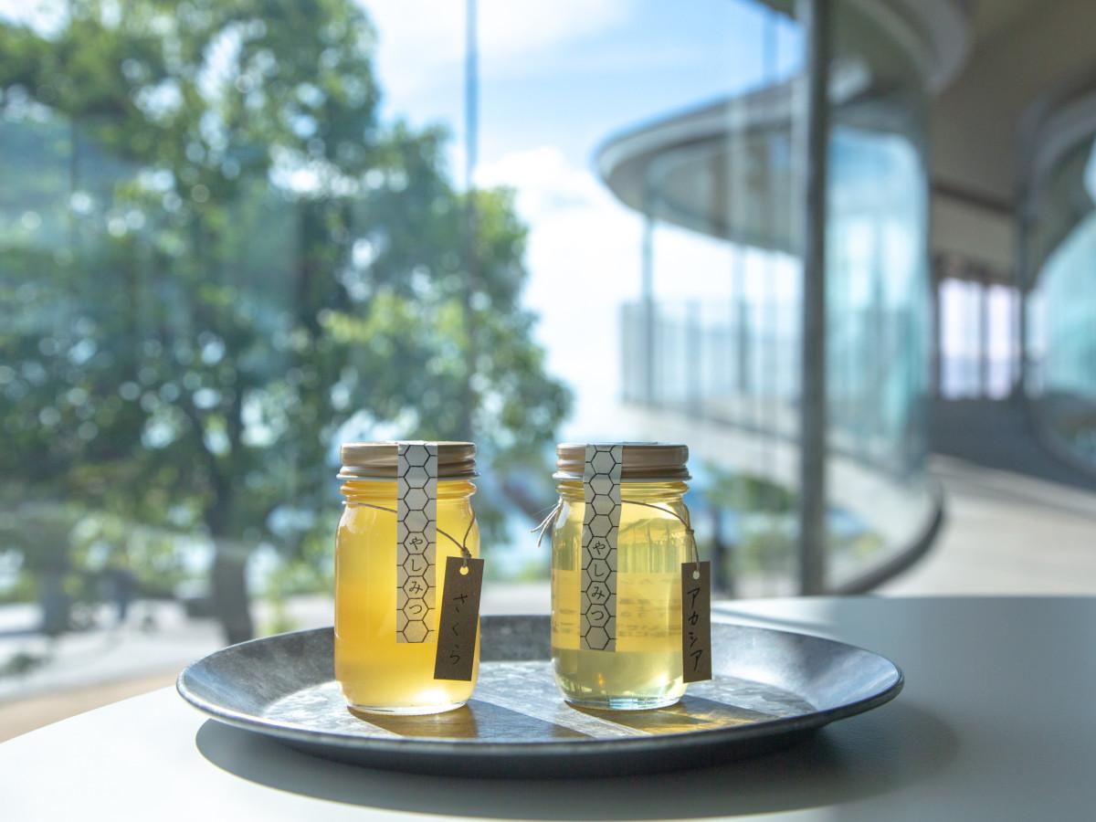 屋島山上交流拠点施設「やしまーる」で販売する蜂蜜