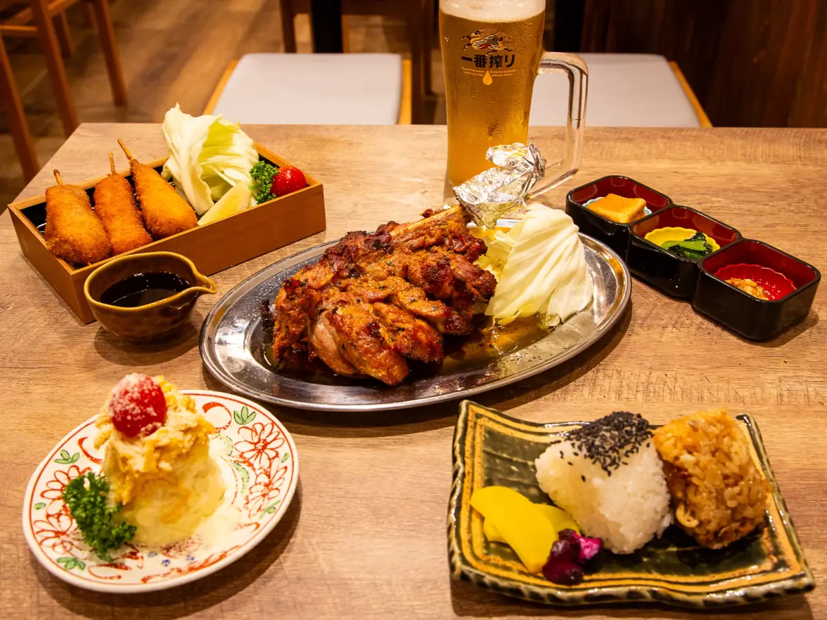 提供する料理の数々