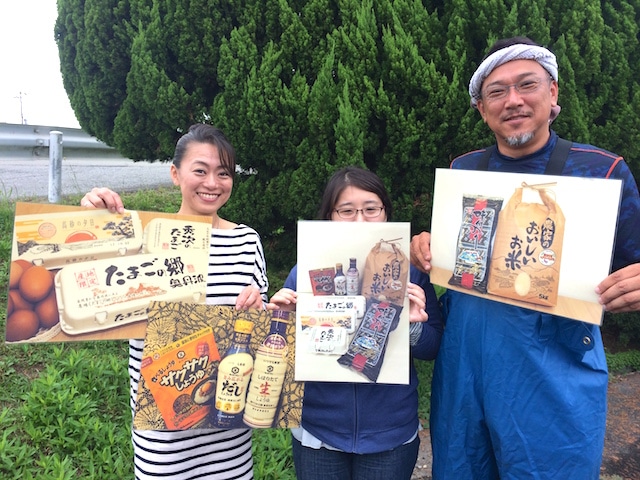 「こだわり卵と新米の卵かけご飯セット」企画担当者のみなさん