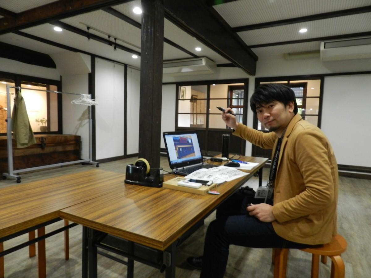 地域の方々が来るのを心待ちにしているプロジェクトリーダーの藤井良一さん