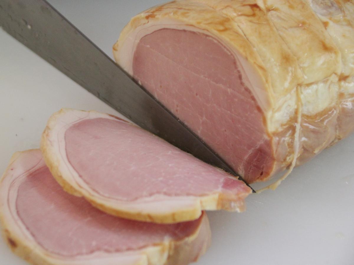 神戸ポークを使った自家製ロースハム