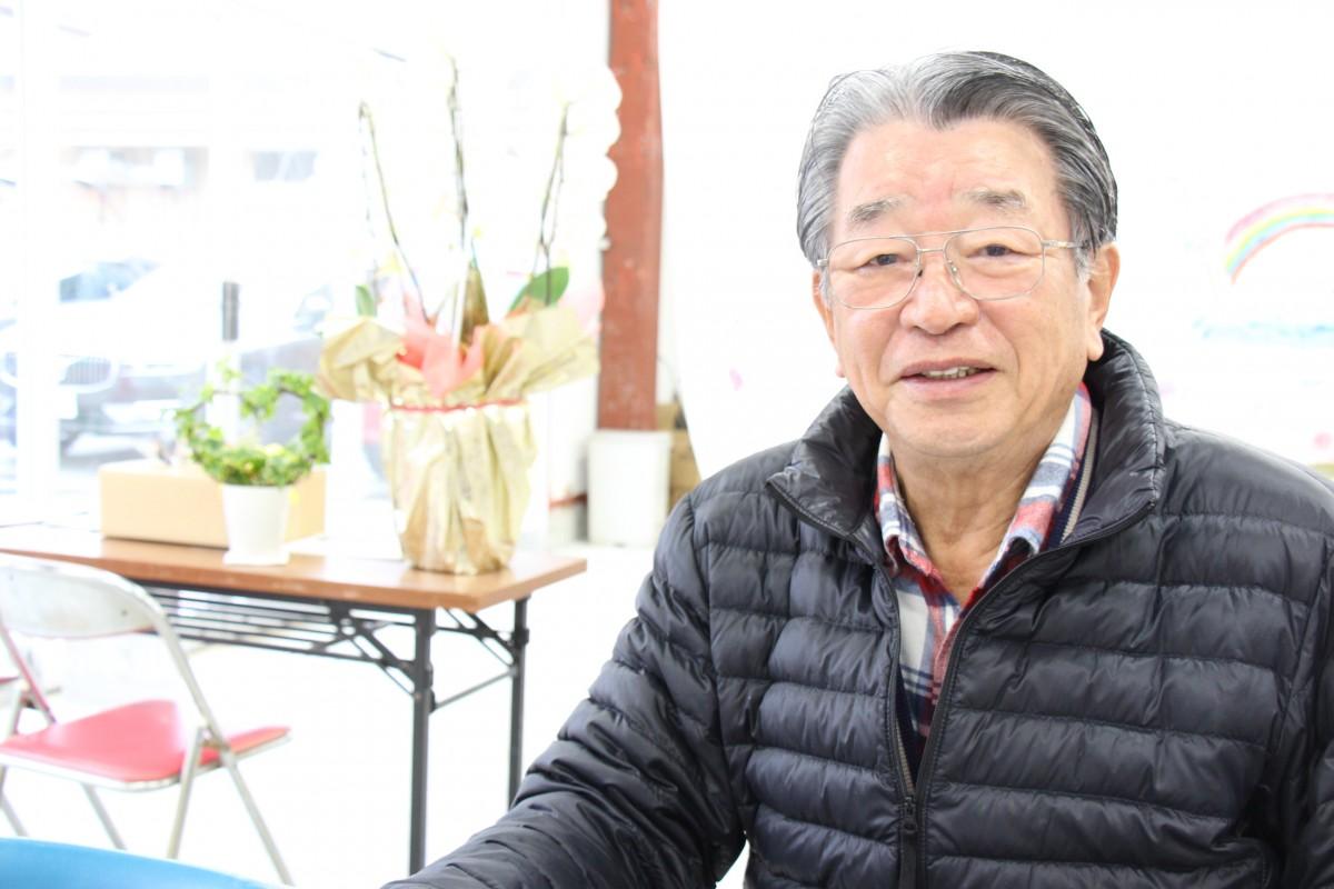 NPO法人堂池地区ため池協議会会長の生嶋洋一さん