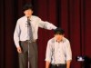 高砂南高校で文化祭 吉本興業の漫才師から「笑い」を学ぶ生徒3組が漫才披露