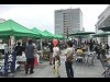 高崎駅東口ががちょとしたビアガーデンに 群馬初出演 運転士・車掌の吹奏楽団も