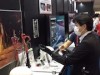 東京ビッグサイトで最先端ワイヤレス技術展示会 ウエアラブル型のロボットハンドも