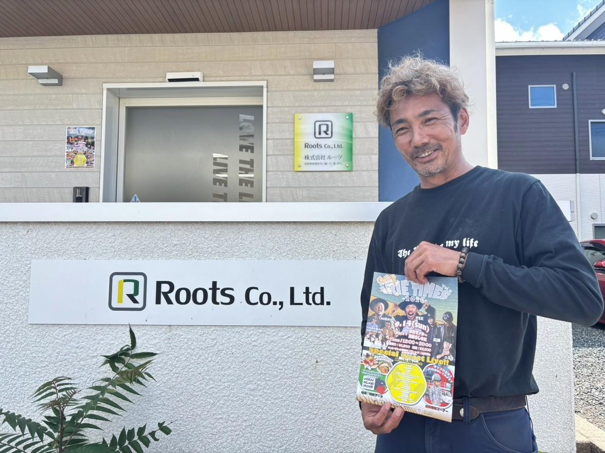 「IRIE TIMES」を主催する「ルーツ」の森本社長