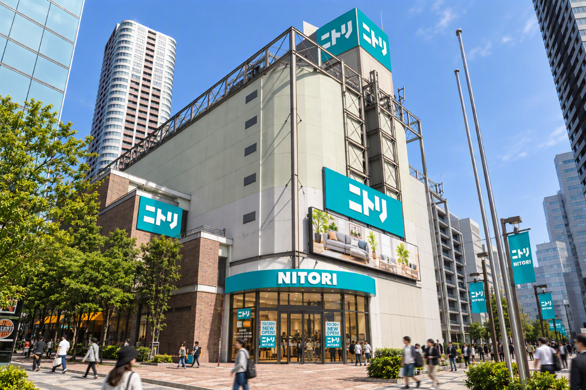 ロフト跡地にオープンするニトリの旗艦店（イメージ）