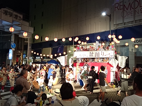宇都宮のまちなかで盆踊り フリマなど多彩なイベントも