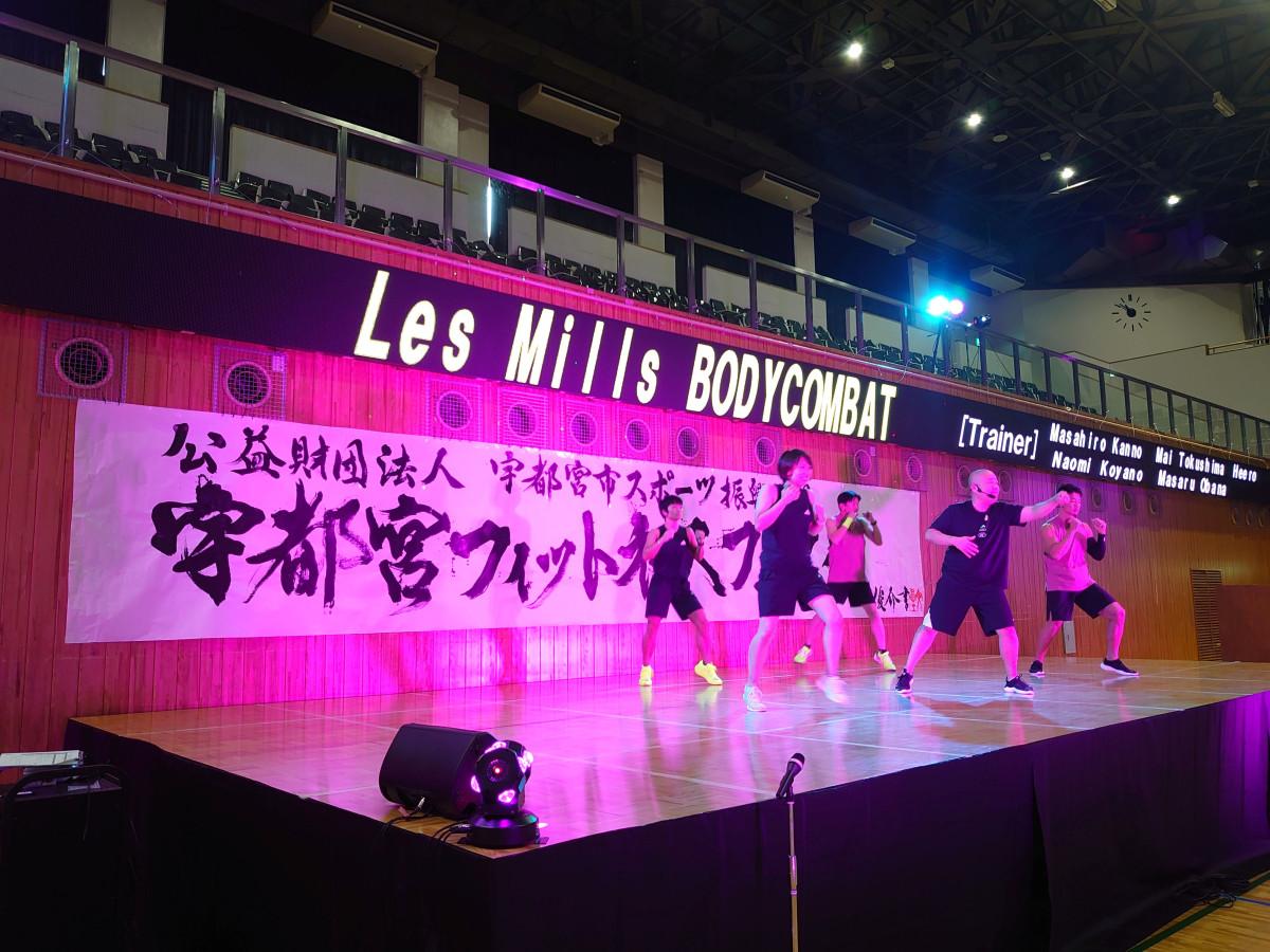 BODYCOMBATステージの様子