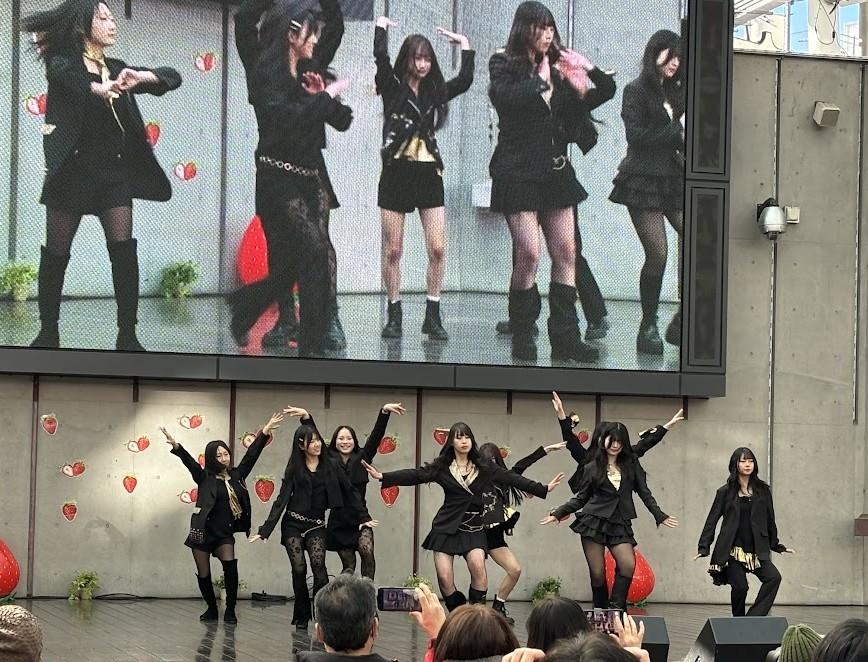 「ストロベリーフェスタ」白楊高校ダンス部
