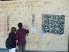 ‘I’m Sorry’ to the World -Voluntary Cleaning by Citizens, Message on the Board