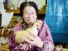 88歳・たかばあちゃんのわら細工、今年も最盛期迎える