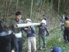 宇部で「都会と田舎の子供の交流事業」-学生耕作隊が運営