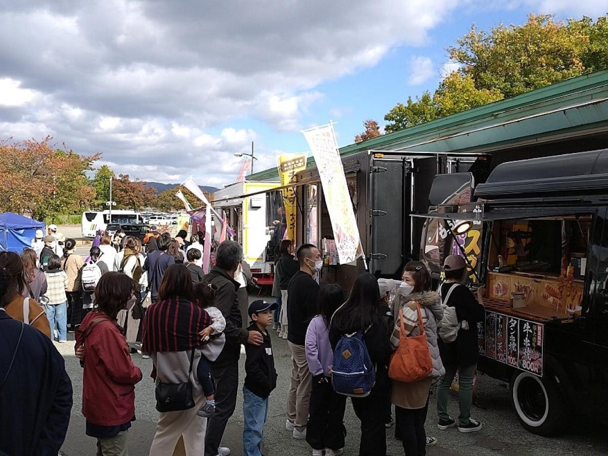 「秋田まるごと食の祭典」の様子(2024年11月)